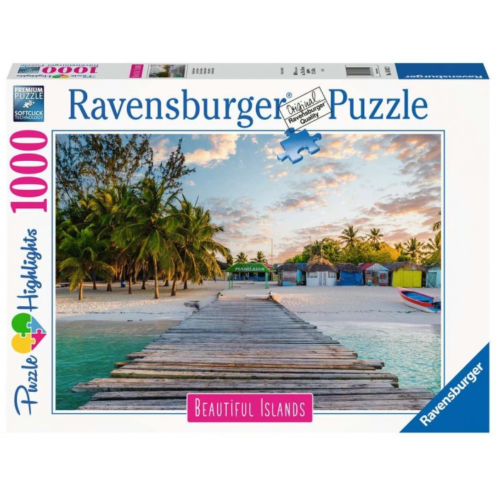 Casse-tête : Île des Caraïbes (Collection Puzzle Highlights) - 1000 pcs - Ravensburger