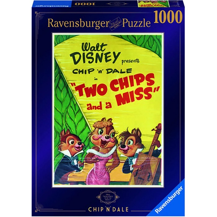 Casse-tête : Disney Vault : Chip & Dale - 1000 pcs - Ravensburger