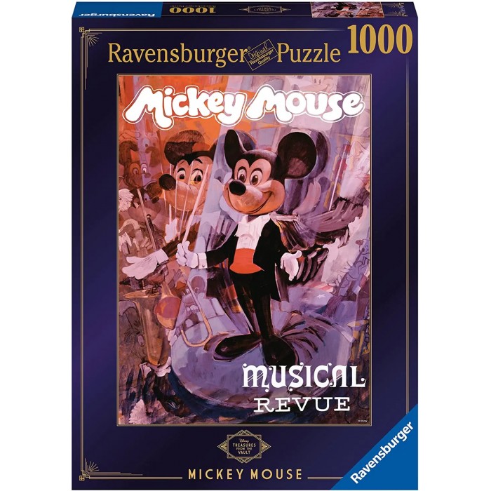 Casse-tête : Disney Vault : Mickey Mouse Revue - 1000 pcs - Ravensburger *