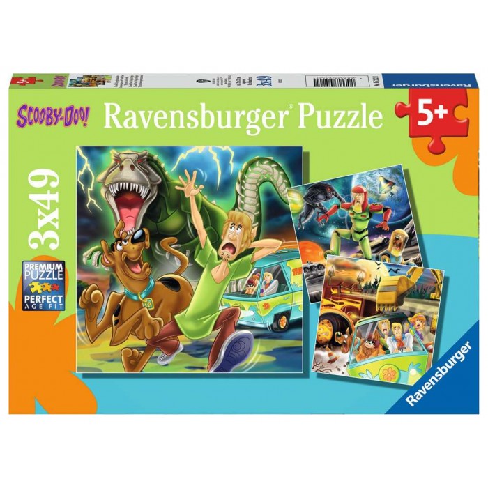 Casse-tête : Les aventures de Scooby Doo - 3x49 pcs - Ravensburger