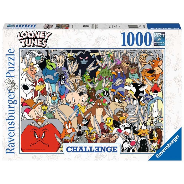 Casse-tête : Looney Tunes challenge  - 1000 pcs - Ravensburger