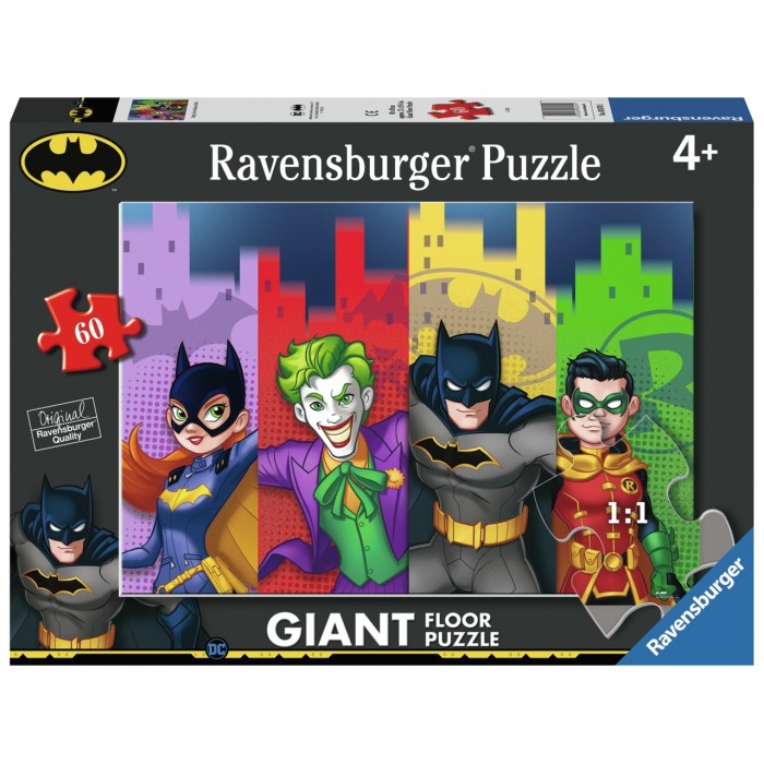 Casse-tête de plancher : Batman - 60 pcs - Ravensburger