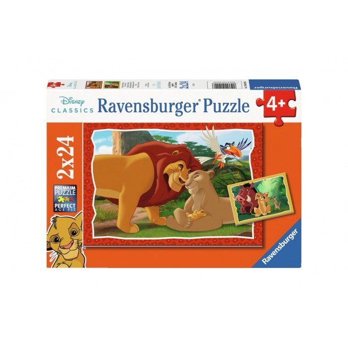 Casse-tête : Disney - Le Roi Lion - 2x24 pcs - Ravensburger