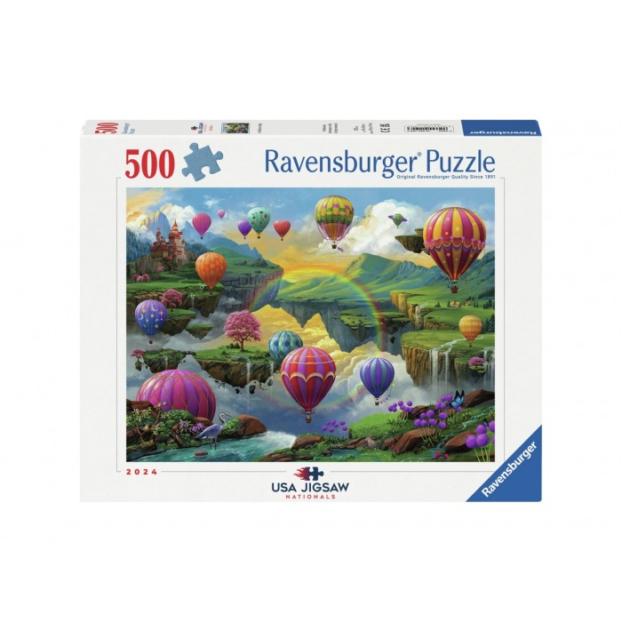 Casse-tête : USJ - La vallée des montgolfières - 500 pcs - Ravensburger 