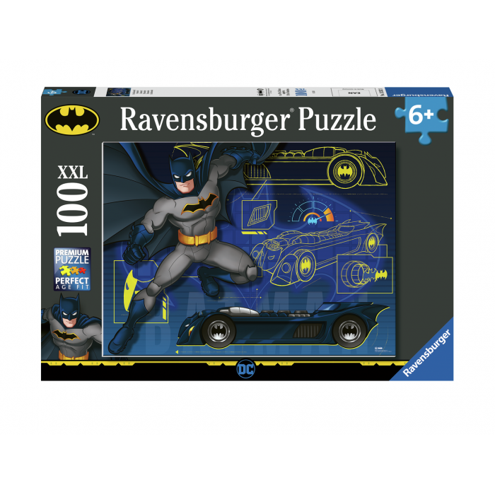 Casse-tête : Batman - Batmobil - 100 pcs - Ravensburger