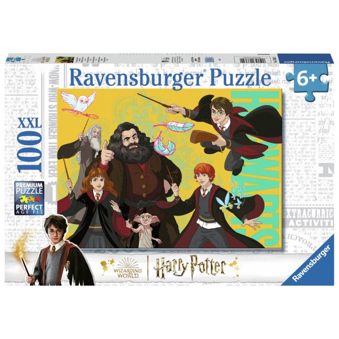 Casse-tête : Harry Potter - Harry Potter et autres sorciers - 100 pcs - Ravensburger 