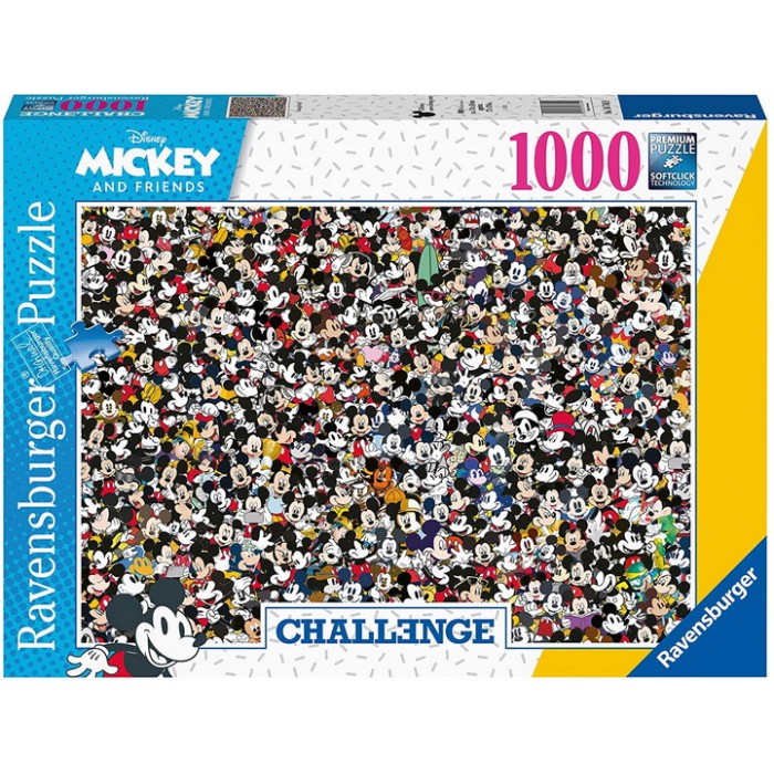 Casse-tête : Challenge Mickey - 1000 pcs - Ravensburger