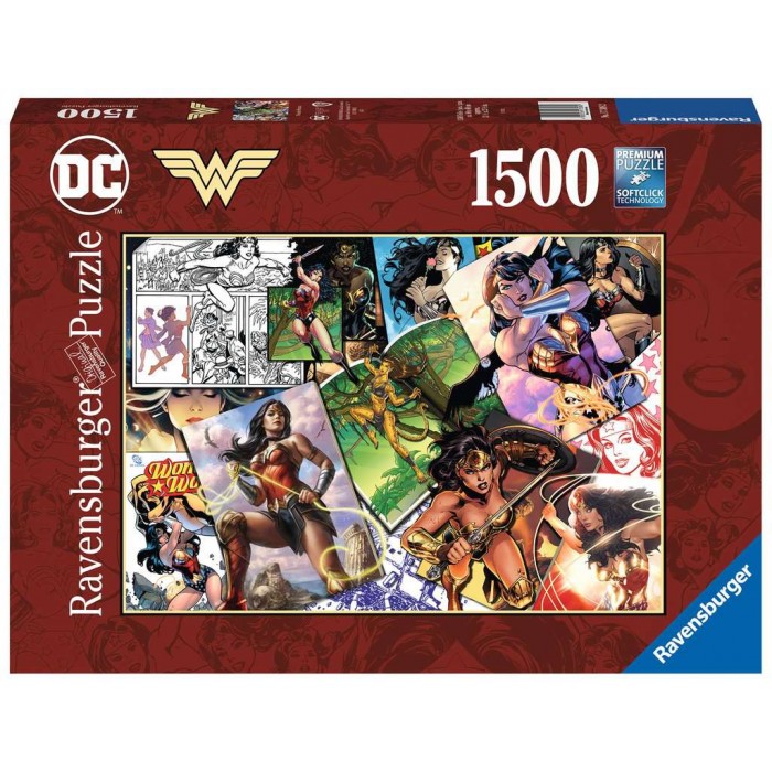 Casse-tête : DC Comics : Wonder Woman - 1500 pcs - Ravensburger