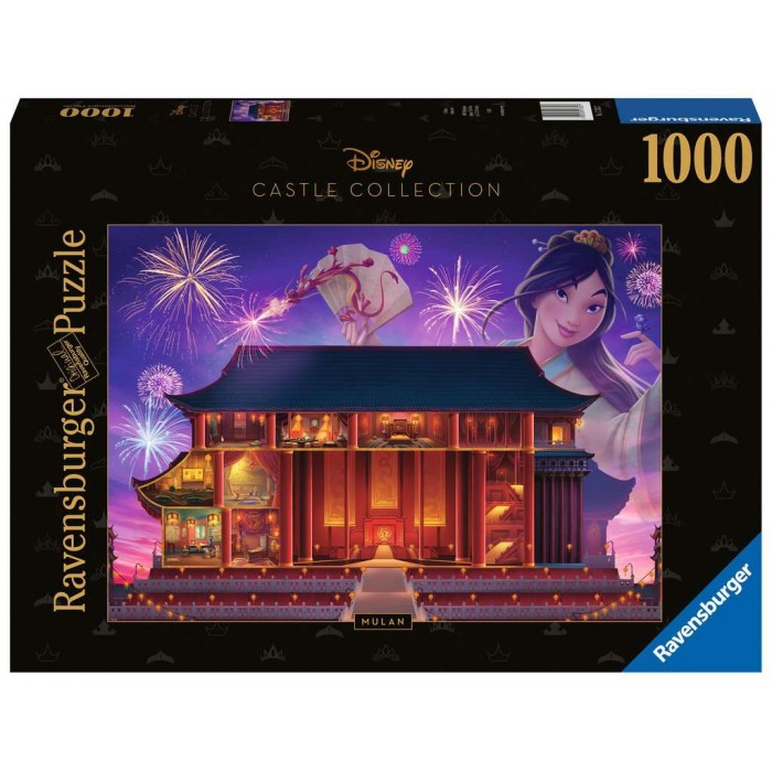 Casse-tête : Châteaux Disney : Mulan  - 1000 pcs - Ravensburger