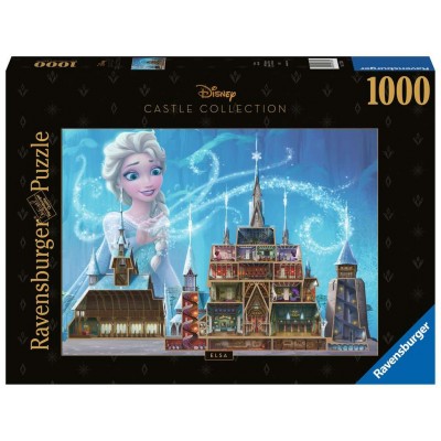 Casse-tête : Châteaux Disney : Elsa - 1000 pcs - Ravensburger