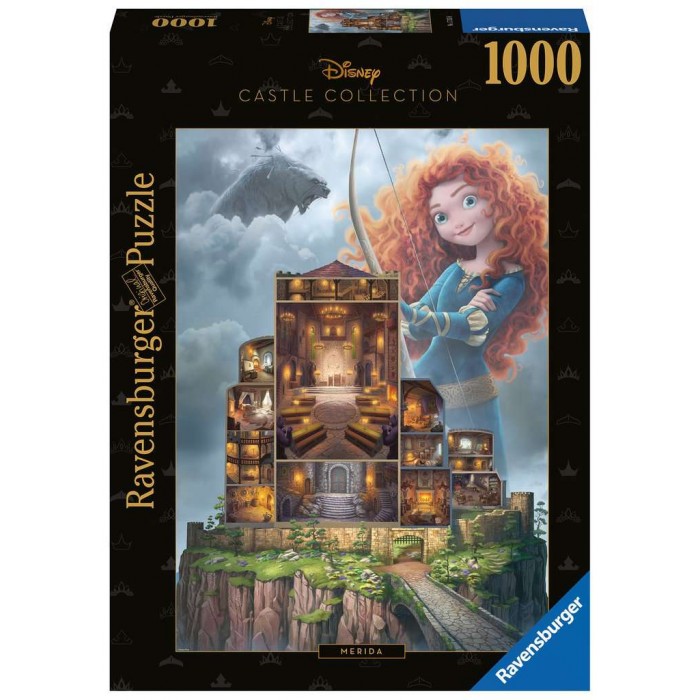 Casse-tête : Châteaux Disney : Merida - 1000 pcs - Ravensburger
