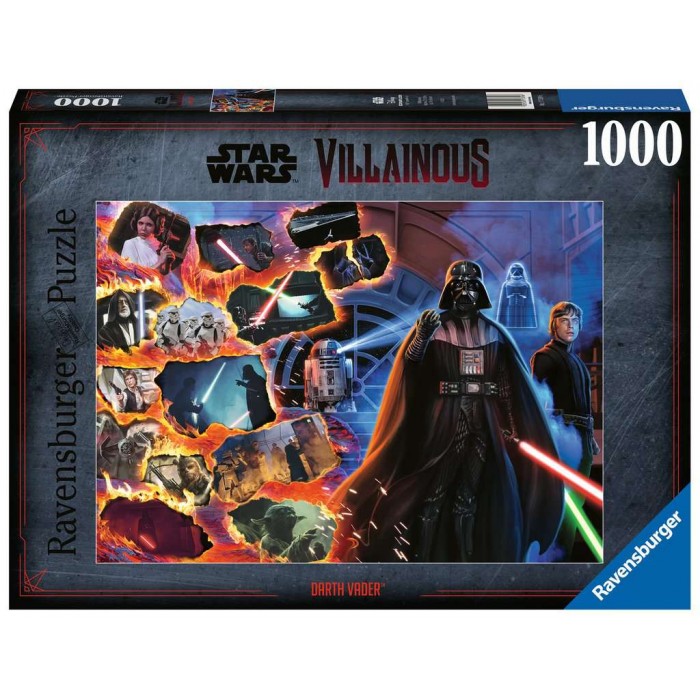Casse-tête : Star Wars Villainous : Darth Vader - 1000 pcs - Ravensburger