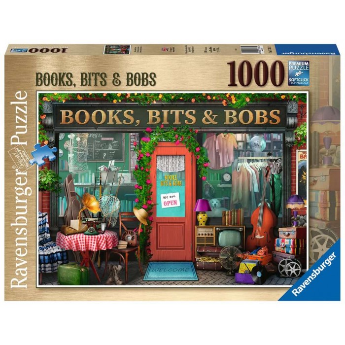 Casse-tête : Books, Bits & Bobs - 1000 pcs - Ravensburger