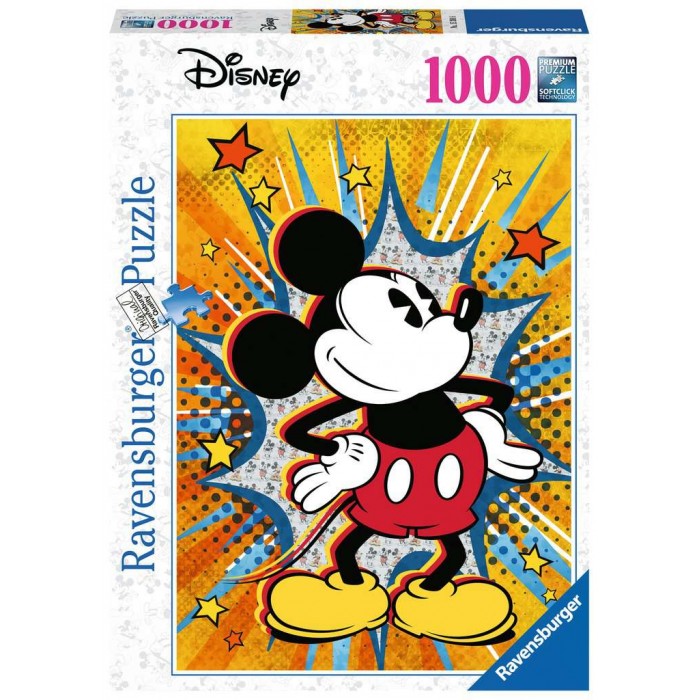 Casse-tête : Disney :  Retro Mickey - 1000 pcs - Ravensburger