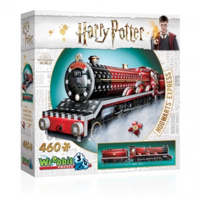 Casse-tête 3D : Harry Potter - Poudlard Express - 460 pcs - Wrebbit