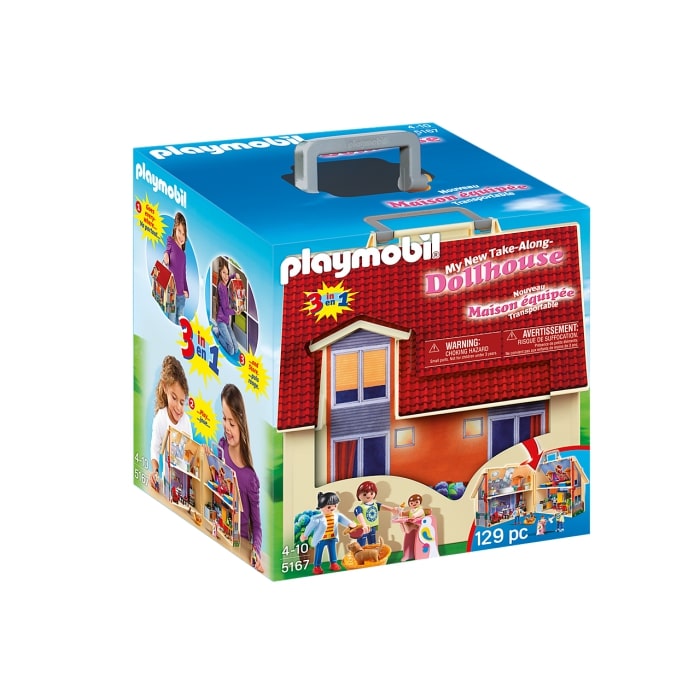 Playmobil Maison transportable référence d'origine 5167, 109 pièces